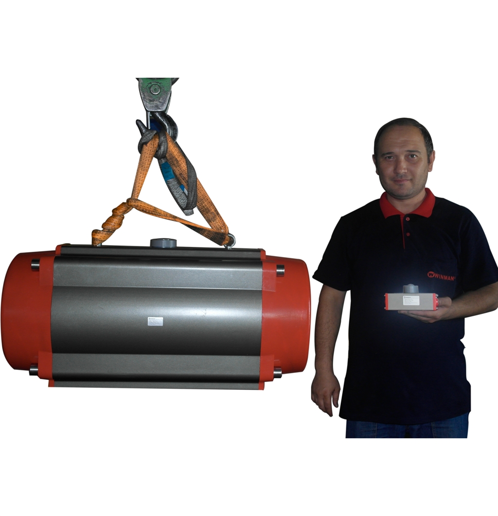 WINMAN ÇİFT ETKİLİ PNÖMATİK AKTÜATÖRLER WPNA-DA SERİSİ