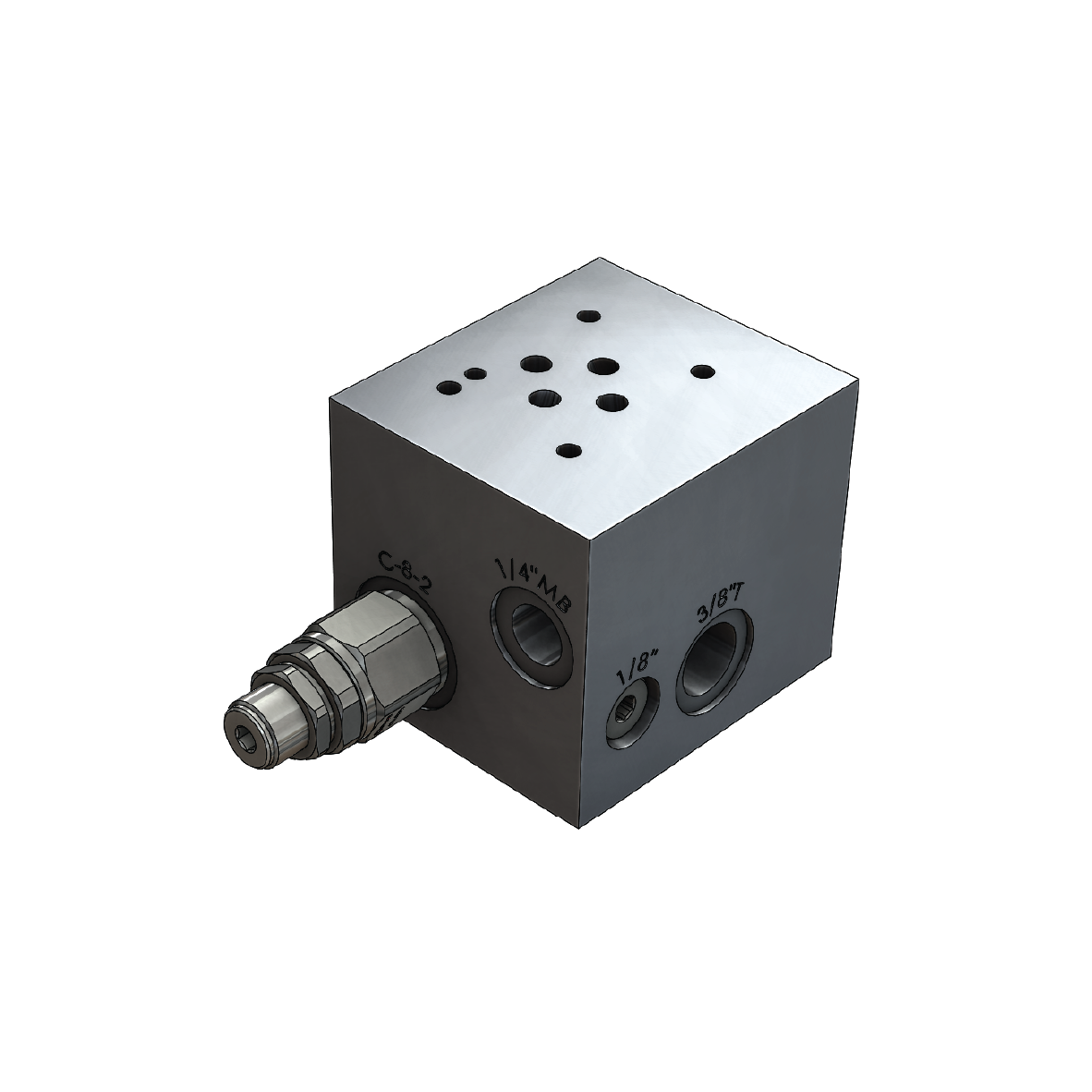 WINMAN 176393 SERİSİ NG 6 T HATTI YANDAN ÇIKIŞLI VALF PLEYTİ  (EMNİYETLİ)