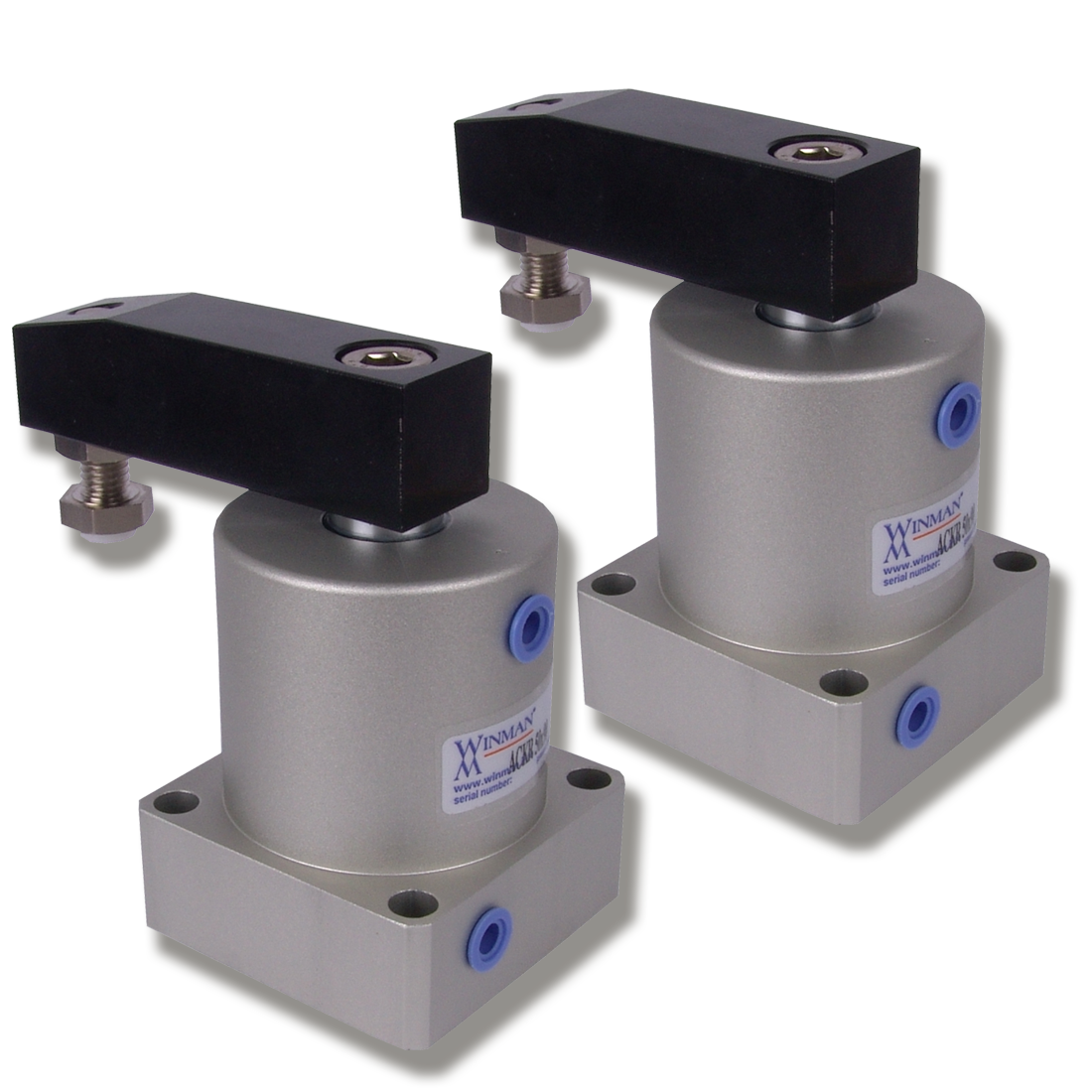 WINMAN RUND KÖRPER DREH PNEUMATIK KLEMME - BLACK SERIE