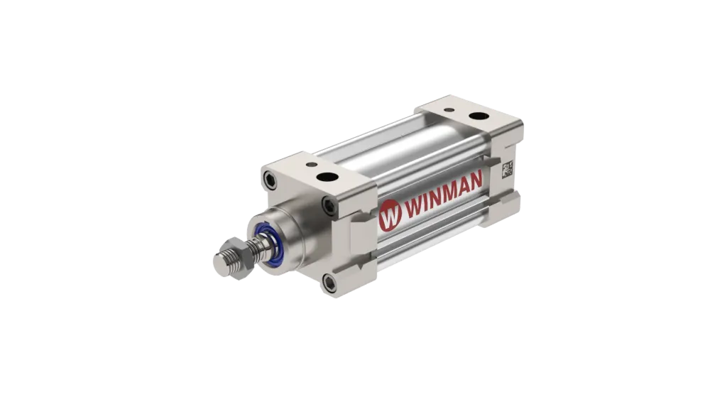 WINMAN WAC-HR-050 ISO 15552 ALÜMİNYUM DÖNMEZ ROTLU SİLİNDİR