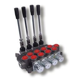 4-Section Monoblock 1/2” Inlet Control Levers