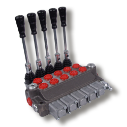 5-Section Monoblock 1/2” Inlet Control Levers