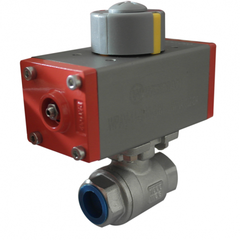 WINMAN 2-Piece, ISO 5211, Stainless Ball Valve
