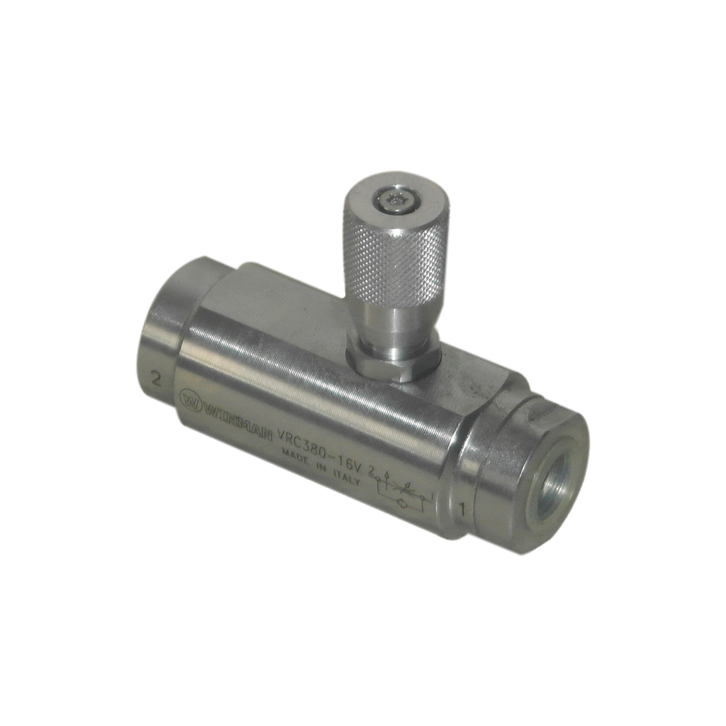 WINMAN In-Line Pressure Sensitive Speed Control Valves – VRC Series