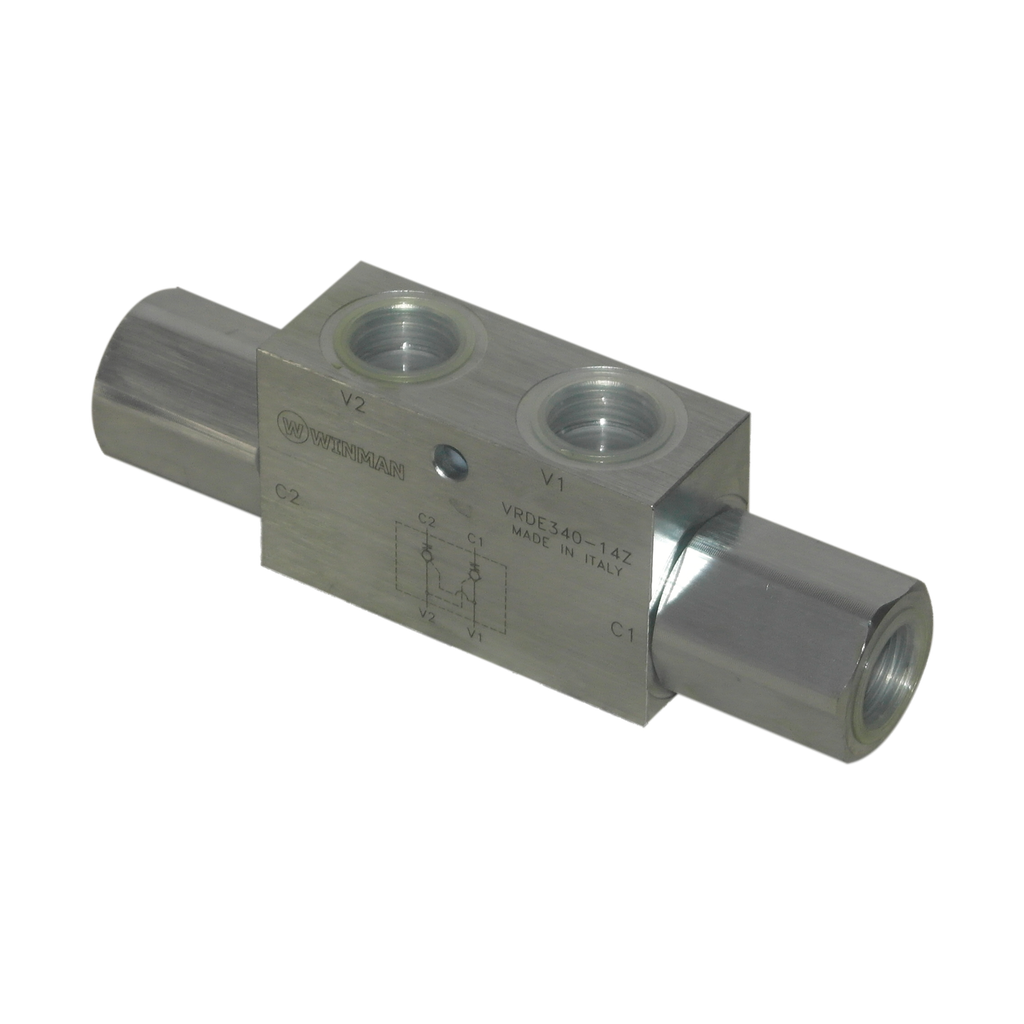 WINMAN In-Line Twin Locking Valves – VRDP Series