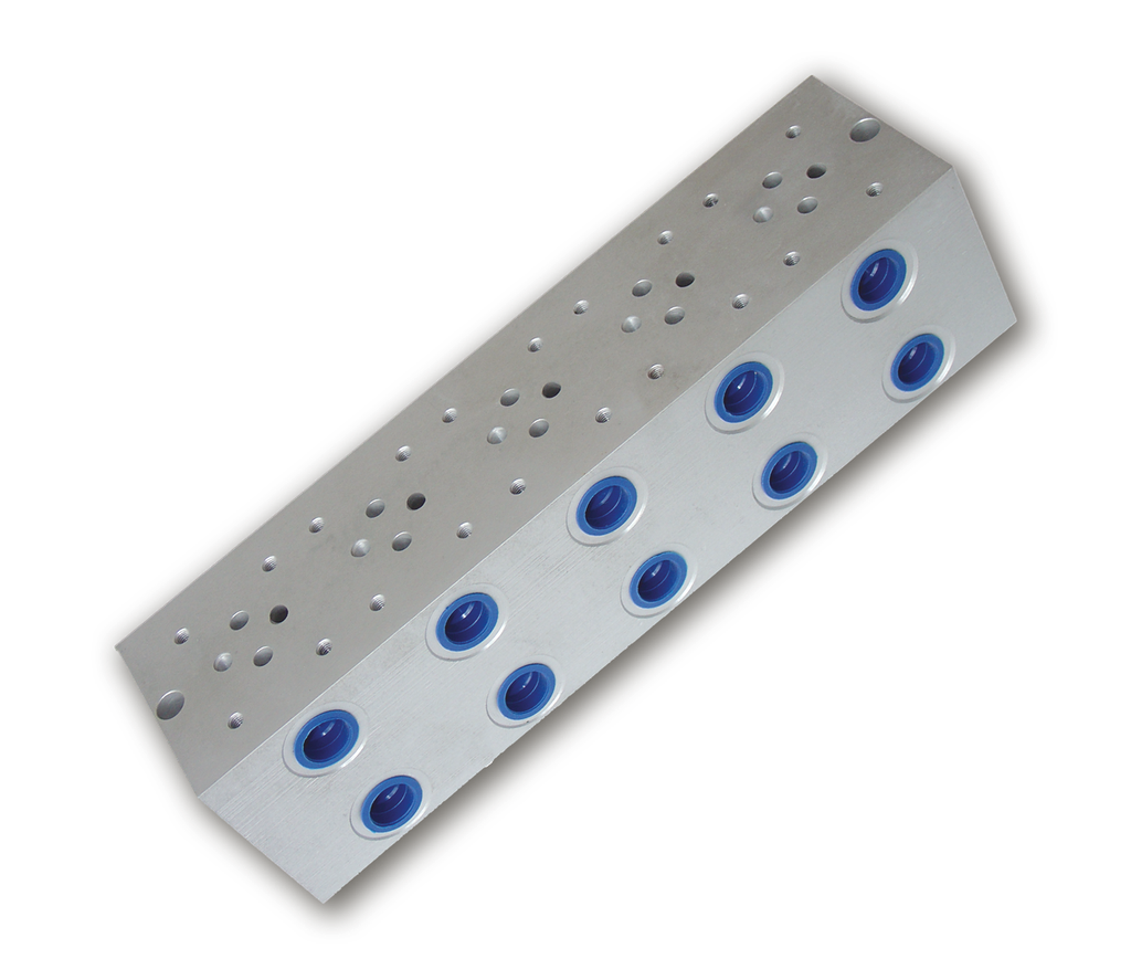 WINMAN Hydraulic NG 6 Aluminum Valve Plates (Side Outlet Without Safety) – W-A-Y Series
