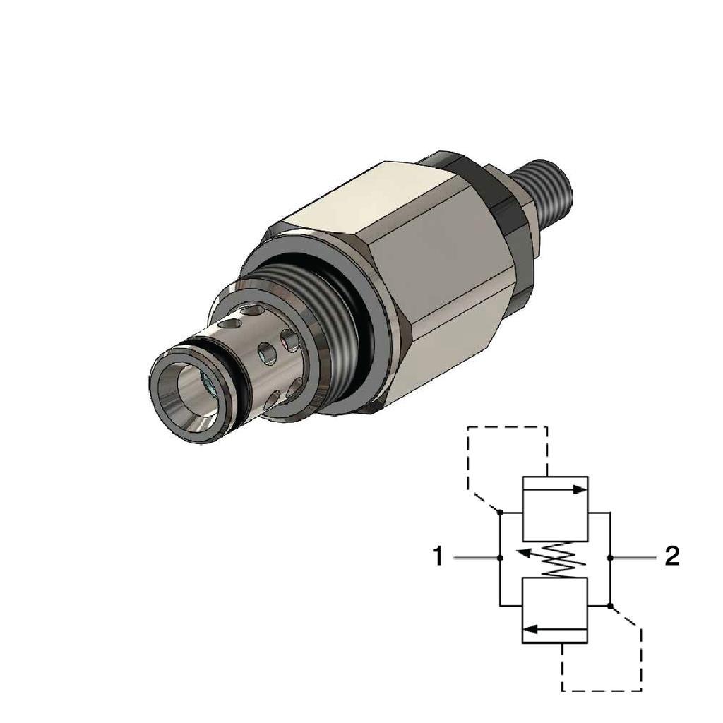 WINMAN WRVI0.S08 Series Relief Valves Bi-Directional