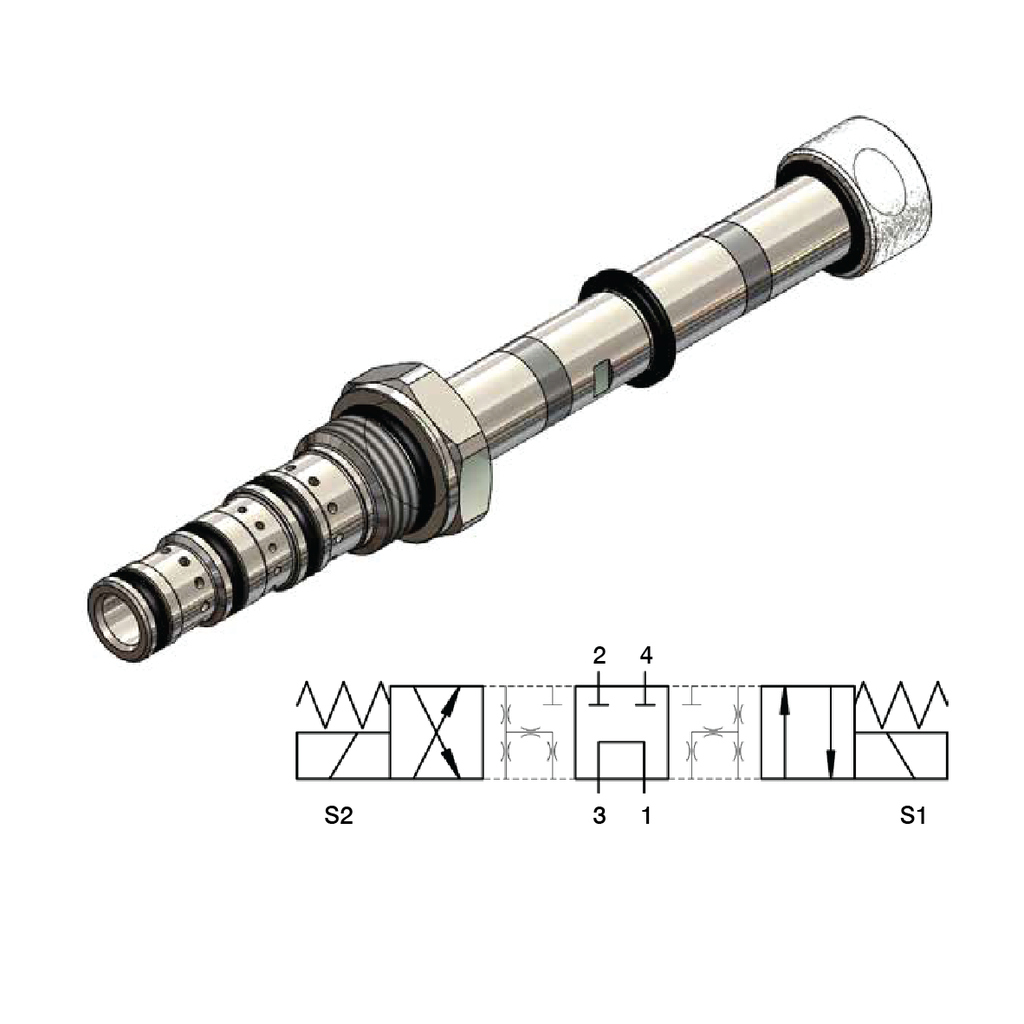 WINMAN WVB0.S08.B Series 4/3 Solenoid Valves
