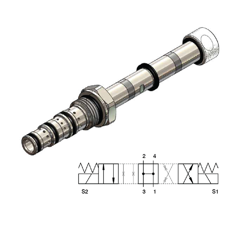 WINMAN WVB0.S08.C Series 4/3 Solenoid Valves