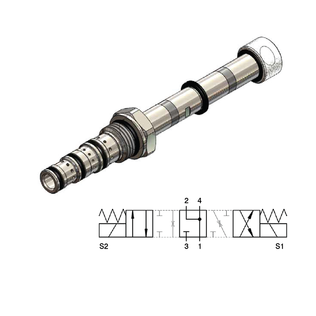 WINMAN WVB0.S08.D Series 4/3 Solenoid Valves