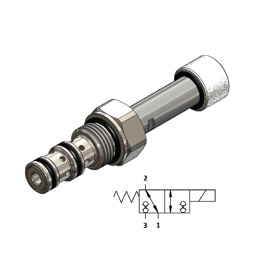 WINMAN WVI0.S08 Series 3/2 Solenoid Valves