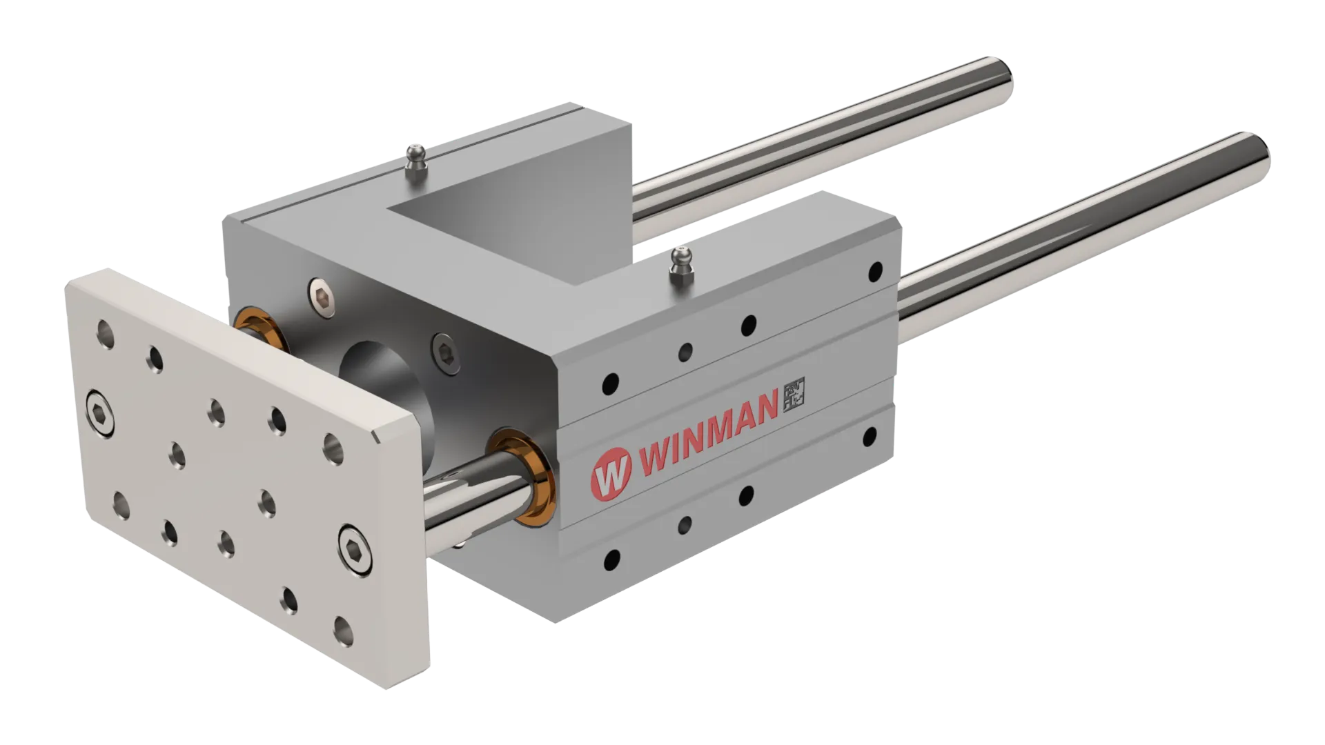 PNÖMATİK / WINMAN PNÖMATİK SİLİNDİRLER / ISO 15552 SERİSİ SİLİNDİRLER / WINMAN ISO 15552 AKSESUARLARI / WINMAN SİLİNDİR YATAKLAMALARI / WINMAN WUCB - Burçlu U YATAKLAMALAR