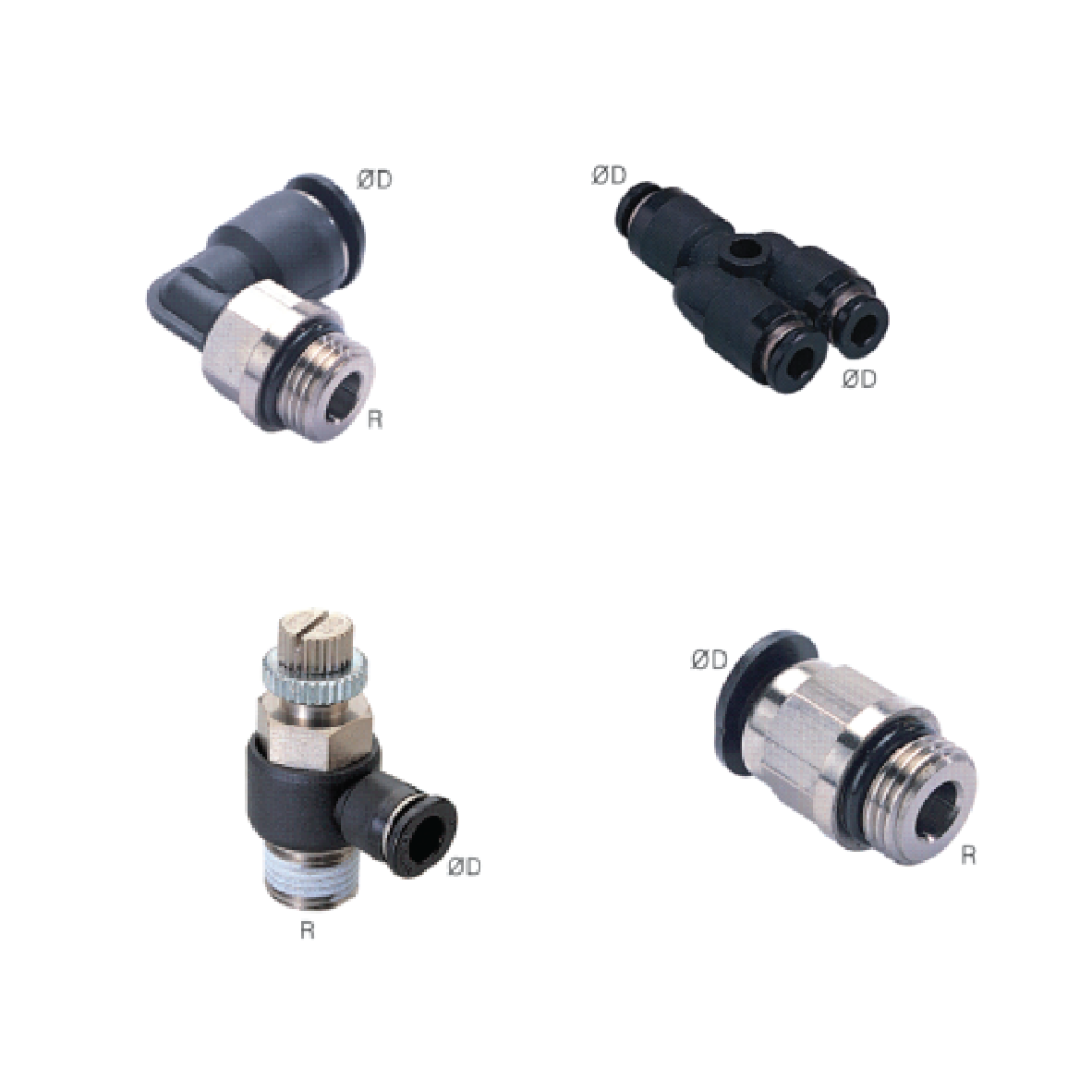 PNÖMATİK / PNÖMATİK BAĞLANTI ELEMANLARI | FITTINGS / SANG-A BAĞLANTI ELEMANLARI / SANG-A  OTOMATİK BAĞLANTI ELEMANLARI / SANG-A MINI Fittingler
