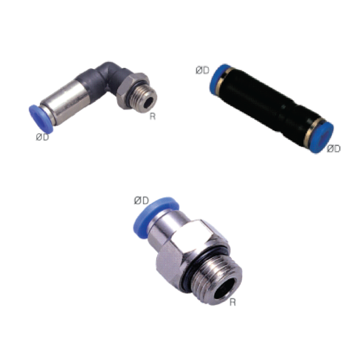 PNÖMATİK / PNÖMATİK BAĞLANTI ELEMANLARI | FITTINGS / SANG-A BAĞLANTI ELEMANLARI / SANG-A  OTOMATİK BAĞLANTI ELEMANLARI / SANG-A Stop Bağlantı Elemanları
