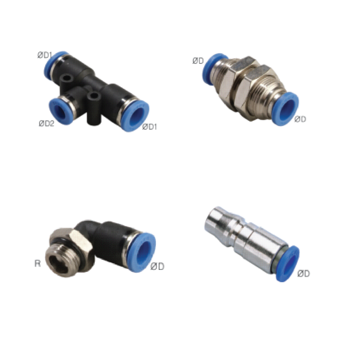 PNÖMATİK / PNÖMATİK BAĞLANTI ELEMANLARI | FITTINGS / SANG-A BAĞLANTI ELEMANLARI / SANG-A  OTOMATİK BAĞLANTI ELEMANLARI / SANG-A Çabuk Bağlantı Elemanları